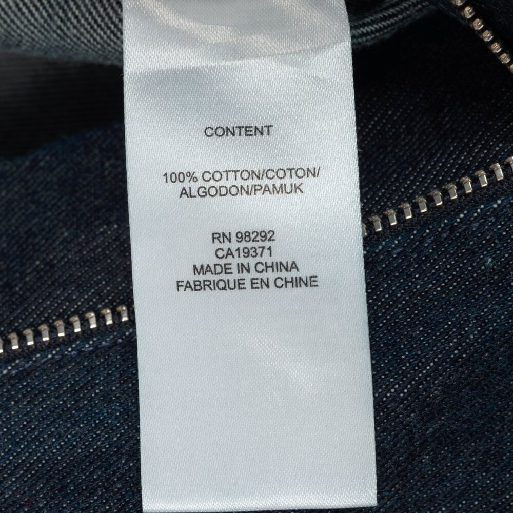 Tibi Earl Dark Denim Indigo Barrel Jeans - Picture 11 of 12